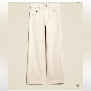 J. Crew Sailor Slim Wide Leg Chino - Lt Beige sz29